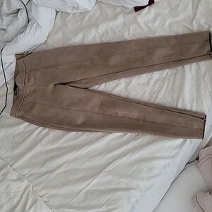 Zara faux suede legging size XS